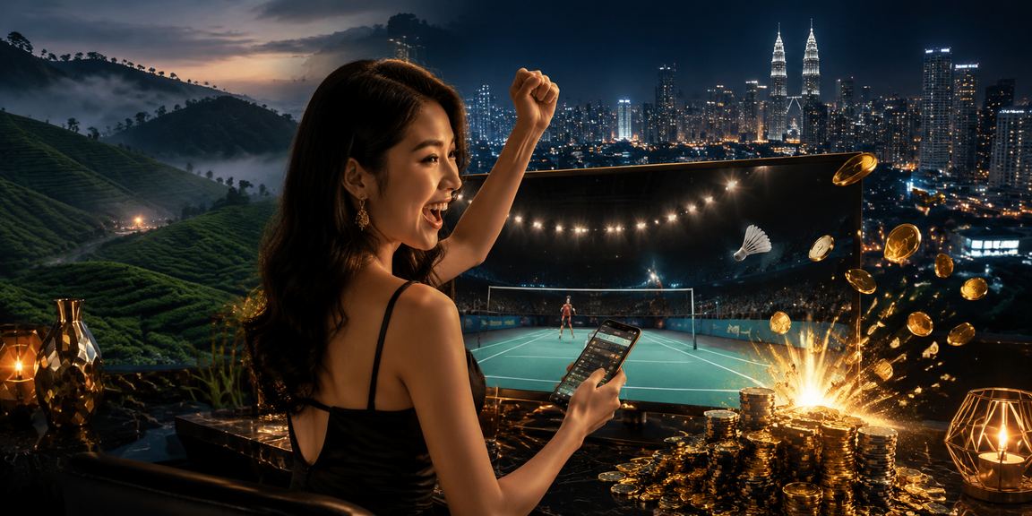 Malaysian players exploring an online casino entertainment and Sports Betting platform